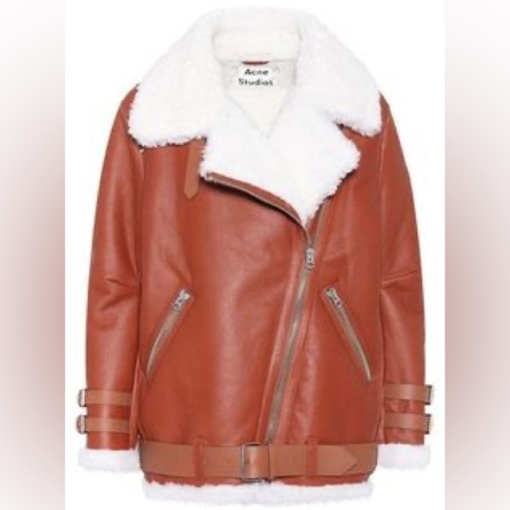 Acne Studios shearling jacket - Picture 2 of 4